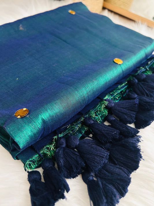 Raga Tissue - Peacock Shade