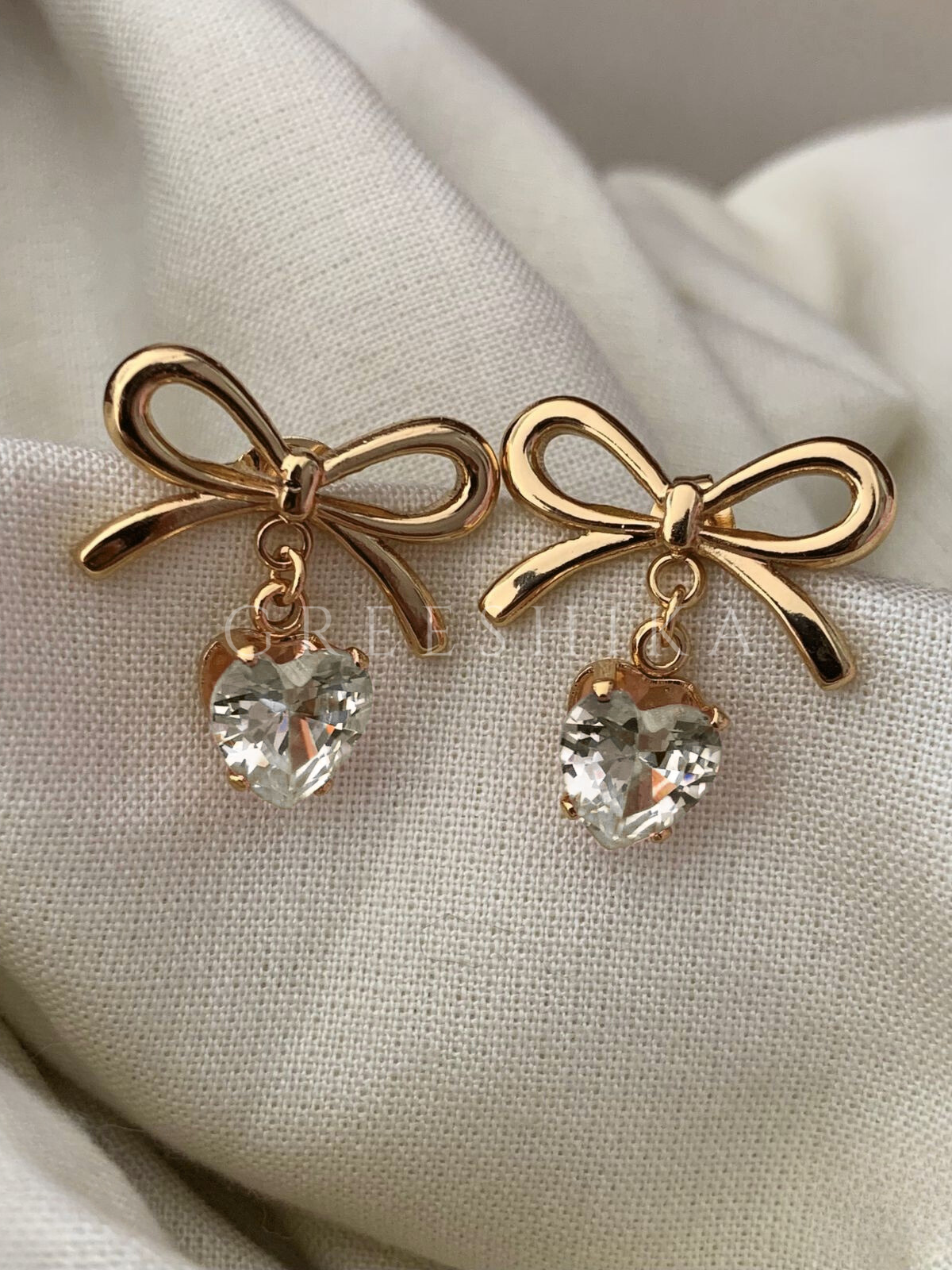 Love stone earrings