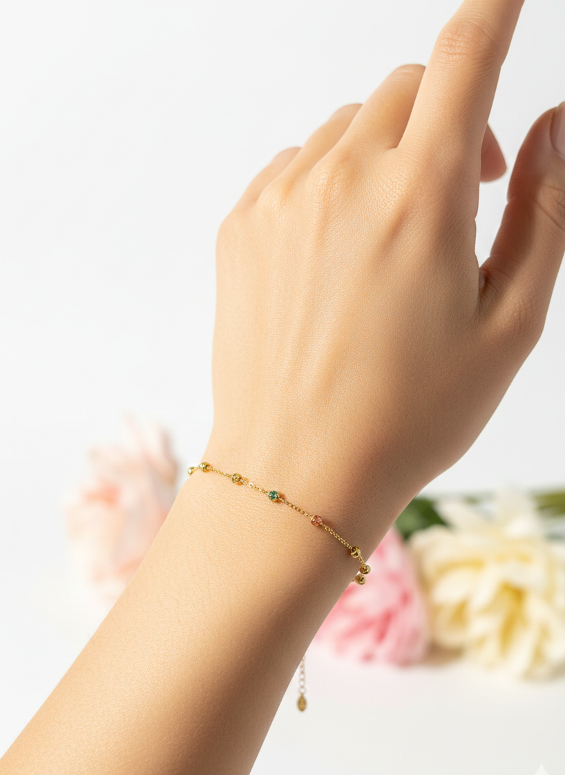 Multi-Gemstone Bracelet