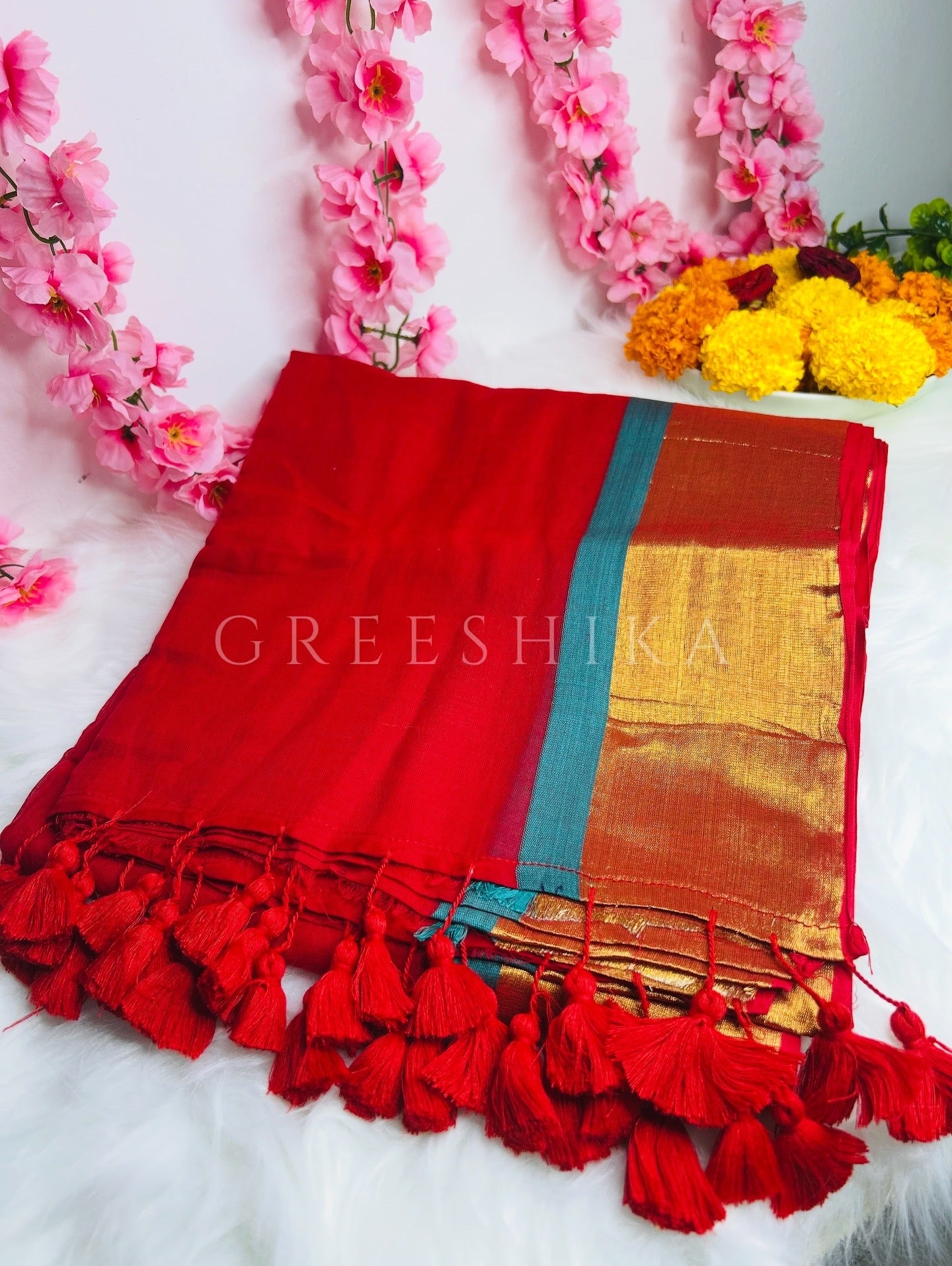 MULCOTTON-shubha red