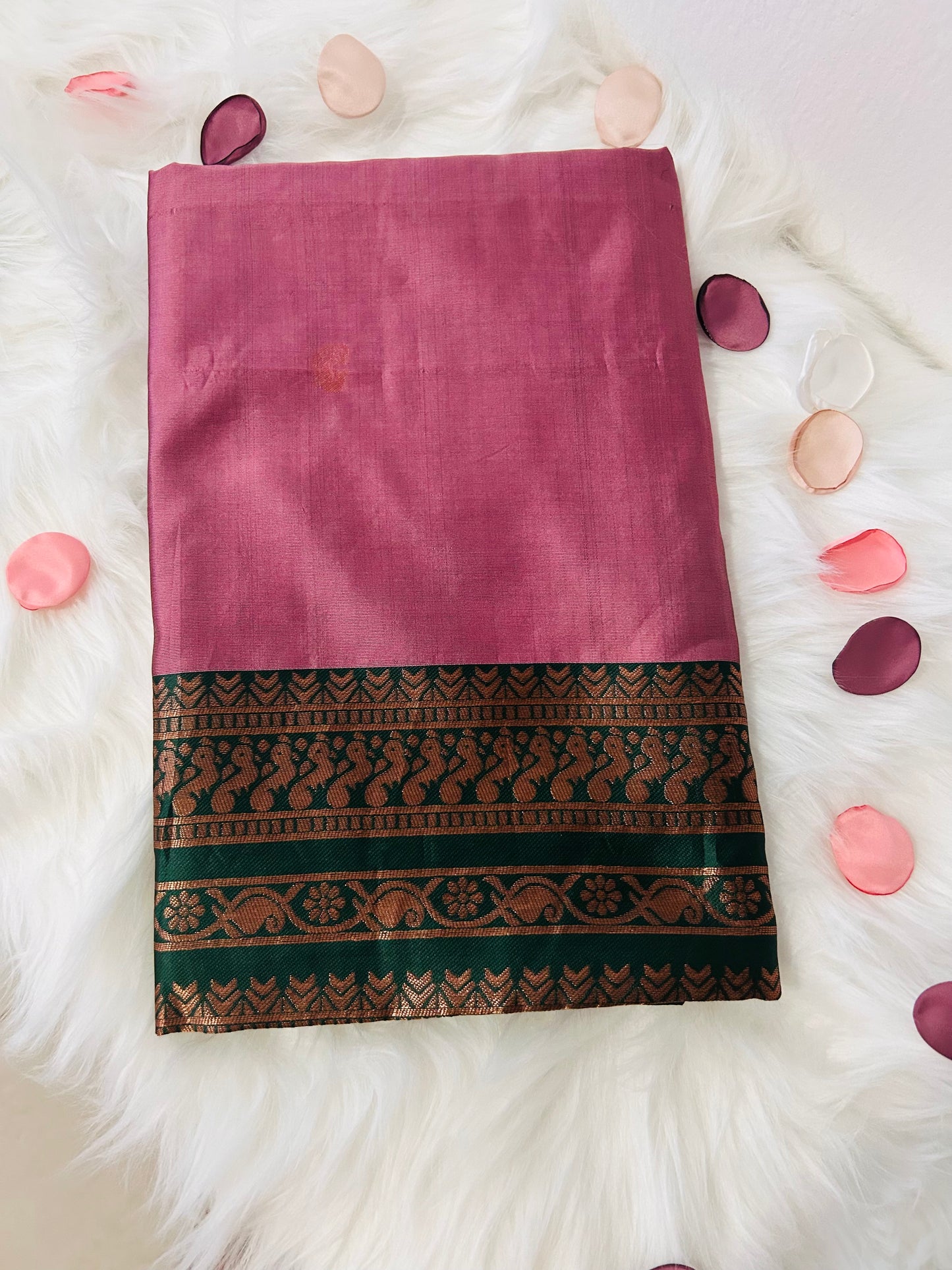 KALYANI SILK COTTON SAREE-VIOLET-KPV140