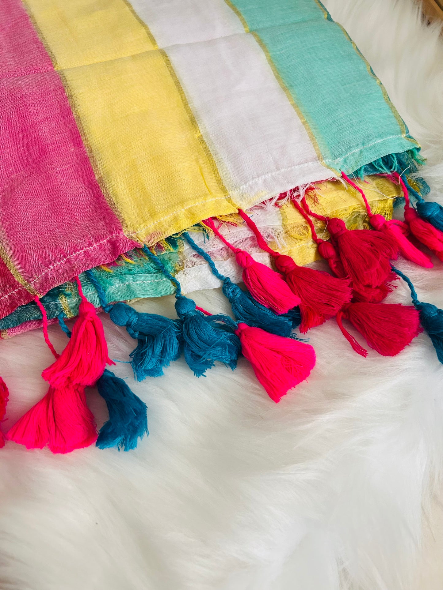 Rainbow Saree