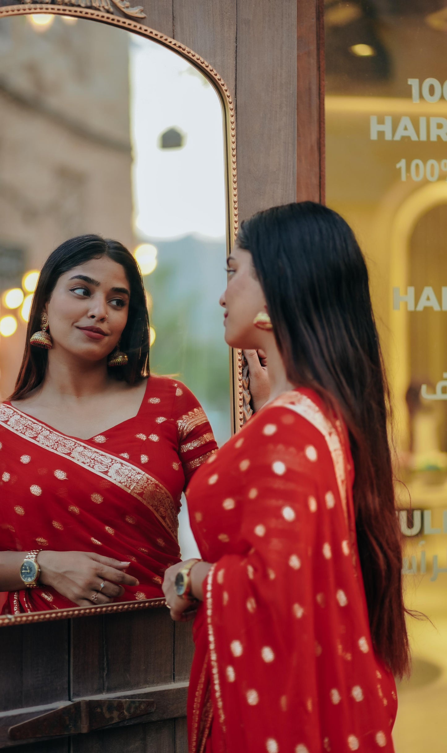 VISCOSE GEORGETTE WITH BIG BUTTAS-colors available