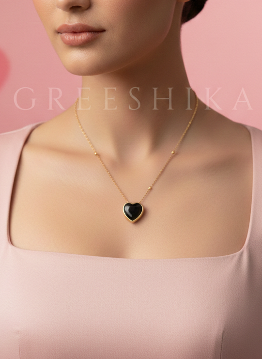 Black Heart Pendant