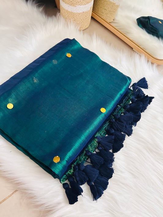 Raga Tissue - Peacock Shade