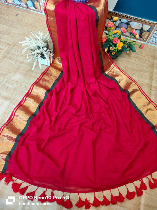 MULCOTTON-shubha red