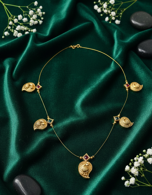 MANGO MOTIF INVISIBLE CHAIN