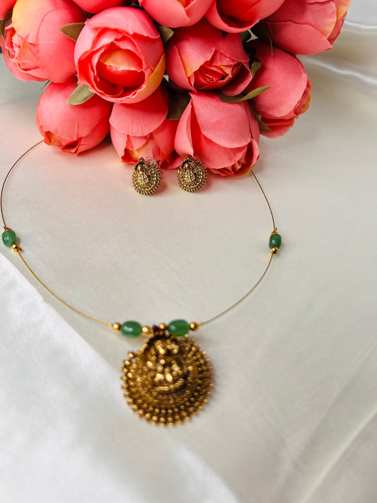 LEKSHMI PENDENT INVISIBLE SET