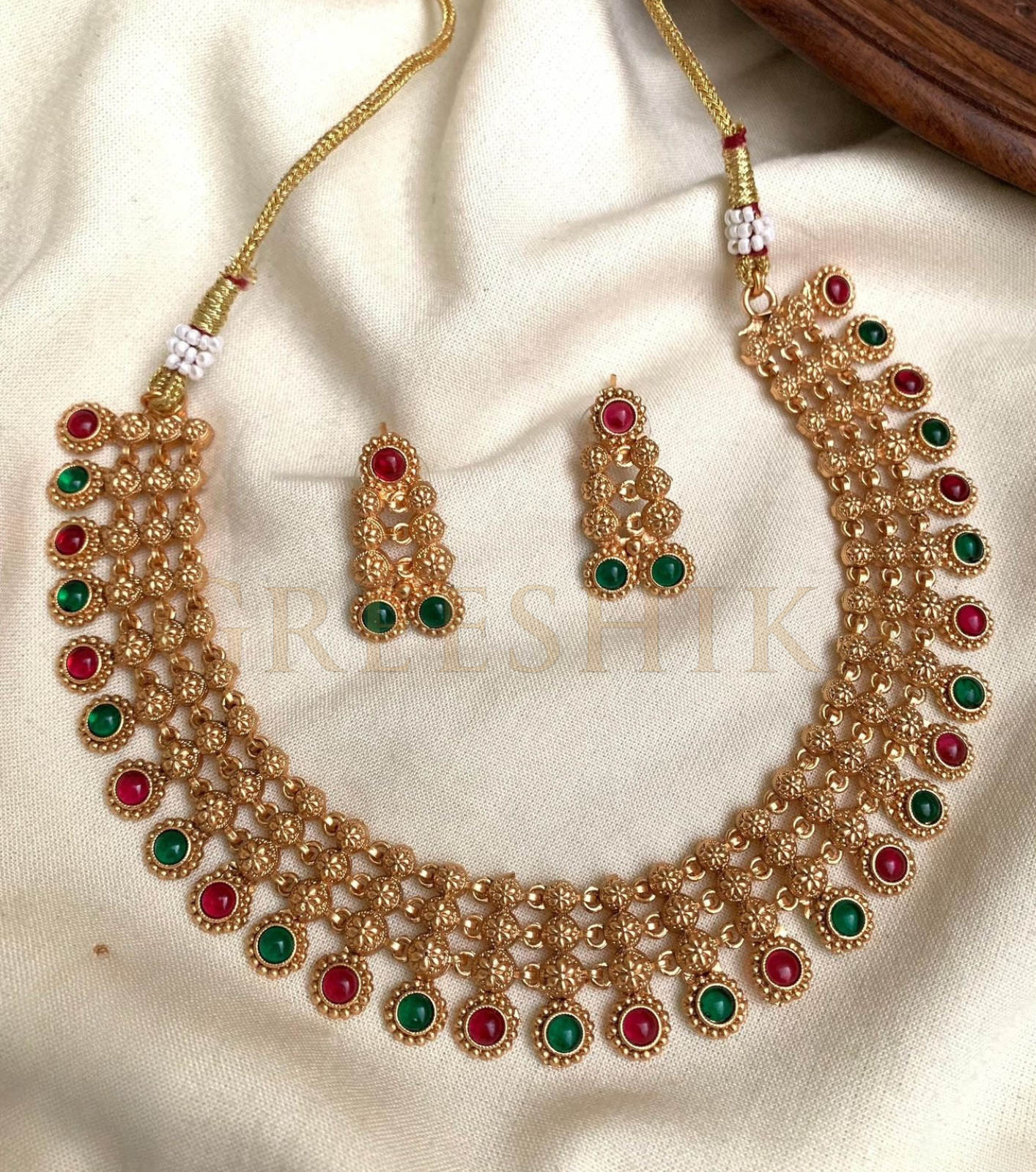 Temple Motif Necklace