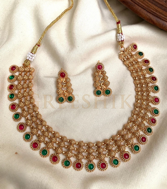 Temple Motif Necklace