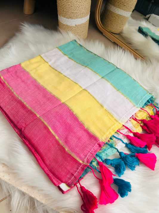 Rainbow Saree