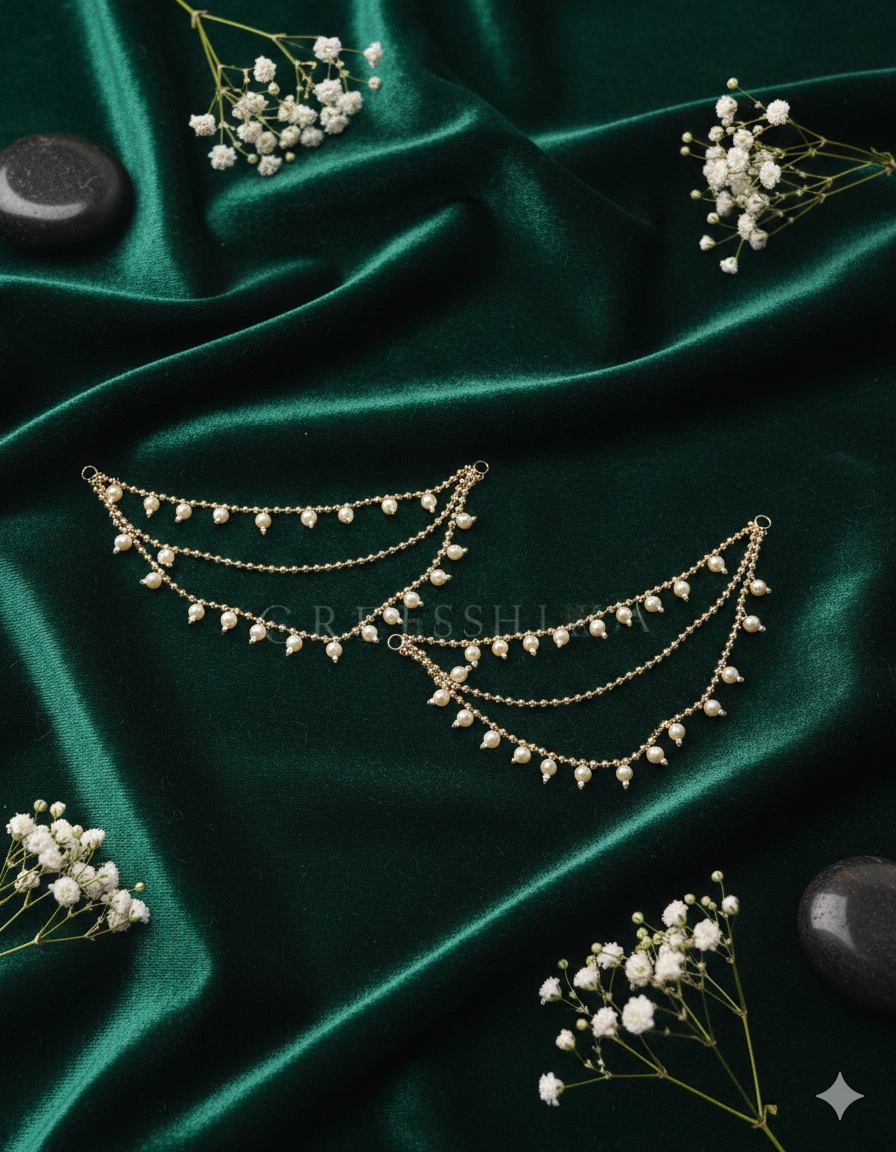 Semi Gold white pearl Matti - M101