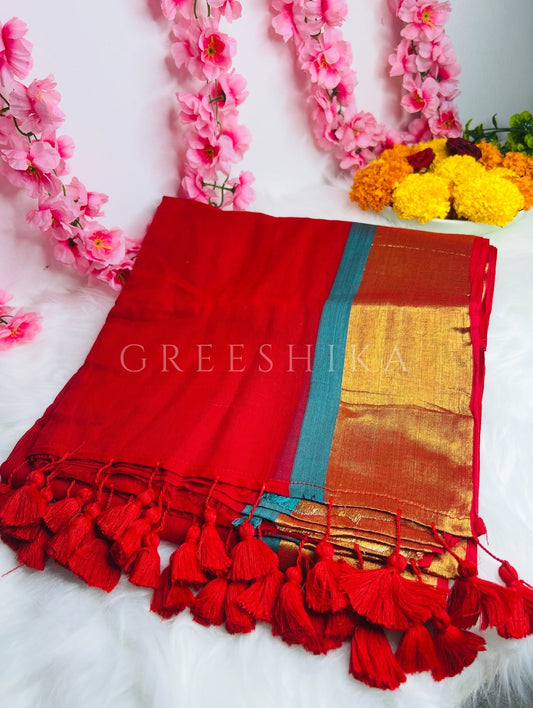 MULCOTTON-shubha red