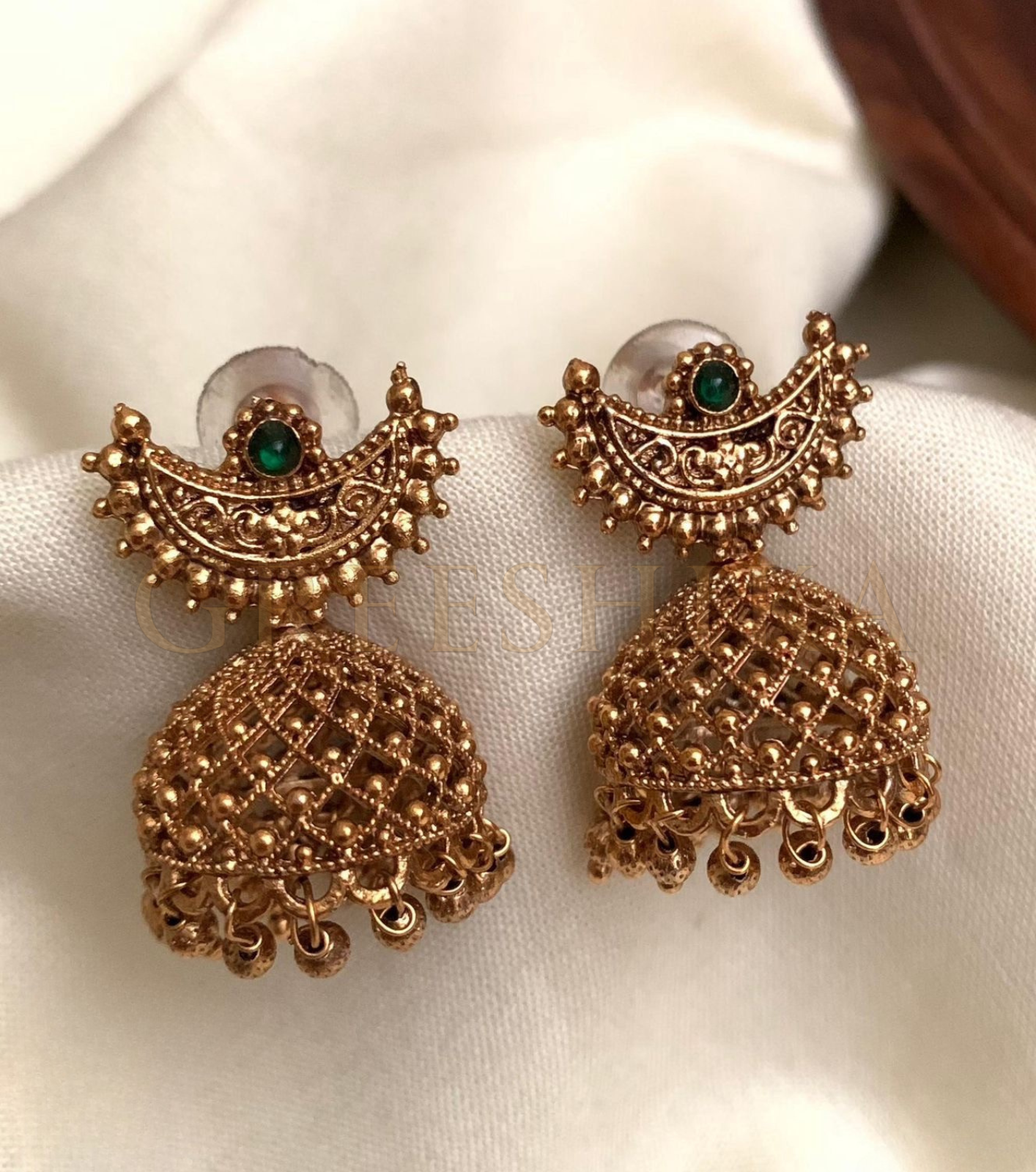 Jadau Earrings