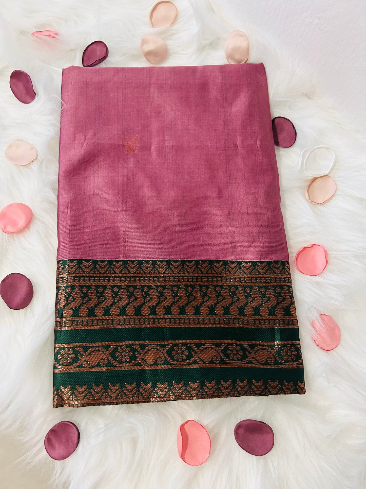 KALYANI SILK COTTON SAREE-VIOLET-KPV140