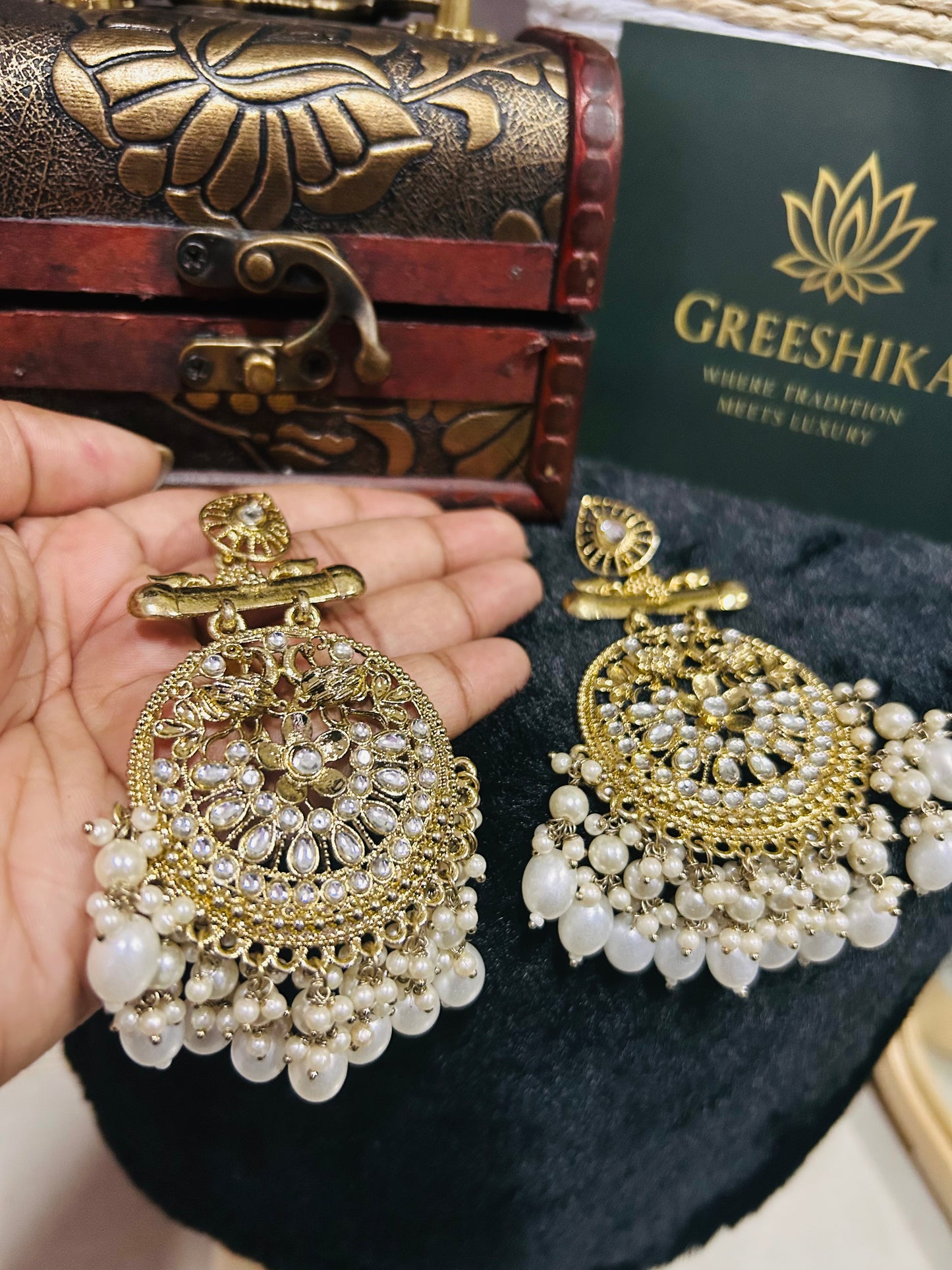 Kundan Chaandbali -K101